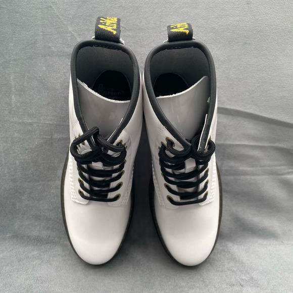 Dr. Martens Zavala Women’s White Combat Boots Size 7 NWOT Stylish‎ - Picture 9 of 12
